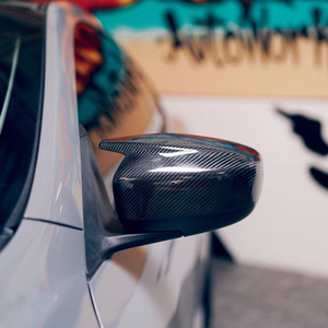 G37 M Style mirror Carbon <strong>Fiber</strong> Replacements for Infiniti rearview