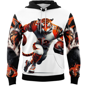 DOVEARK OEM/ODM Felpe Personalizzate per Squadre di Football di Cincinnati, Nuovo Design, Diversi Stili, Felpe con Cappuccio Unisex - Product Image 4