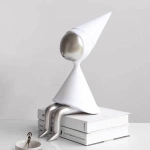 Fabbrica di alta qualità bella resina umana figurina soggiorno accessori per la casa accessori per la casa Desktop <span class=keywords><strong>interni</strong></span> creativi - Product Image 6