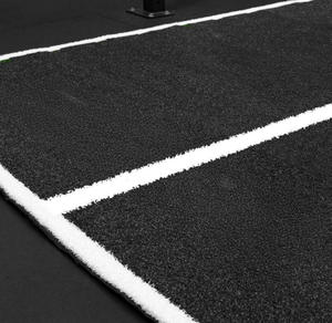 Césped Artificial Negro de 4.0m de Ancho, 10mm de Altura de Pelo, Alta Densidad, Absorción de Impactos, Piso Deportivo Cortado a Medida - Product Image 3