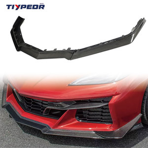 TIYPEOR Spoiler avant de pare-chocs pour <span class=keywords><strong>Chevrolet</strong></span> <span class=keywords><strong>Corvette</strong></span> <span class=keywords><strong>C8</strong></span> Z06 <span class=keywords><strong>2023</strong></span> 2024 Pièces de carrosserie extérieures - Product Image 1