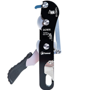 Descensor Antipánico de Aluminio CAMNAL para Cuerda de 10-12 mm, Capacidad de 300 kg, Descenso de 100 m, Utilizado en Escalada, Rescate, Arboricultura y Trabajo Aéreo - Product Image 6