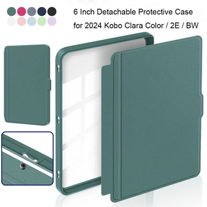 Custodia <span class=keywords><strong>per</strong></span> e-reader AilesTecca, 10 colori disponibili, <span class=keywords><strong>per</strong></span> KOBO 6 pollici <span class=keywords><strong>Clara</strong></span> Color/2E/BW, custodie protettive in acrilico divise e staccabili - Product Image 1