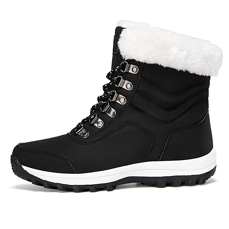 Warm and Stylish Snow Boots for Men Lightweight Fluffy
