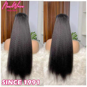 Pelucas de Cabello Virgen de <span class=keywords><strong>Laos</strong></span> con Cutícula Alineada, Encaje Frontal 360 HD, Densidad 150%-250%, Largo - Product Image 1