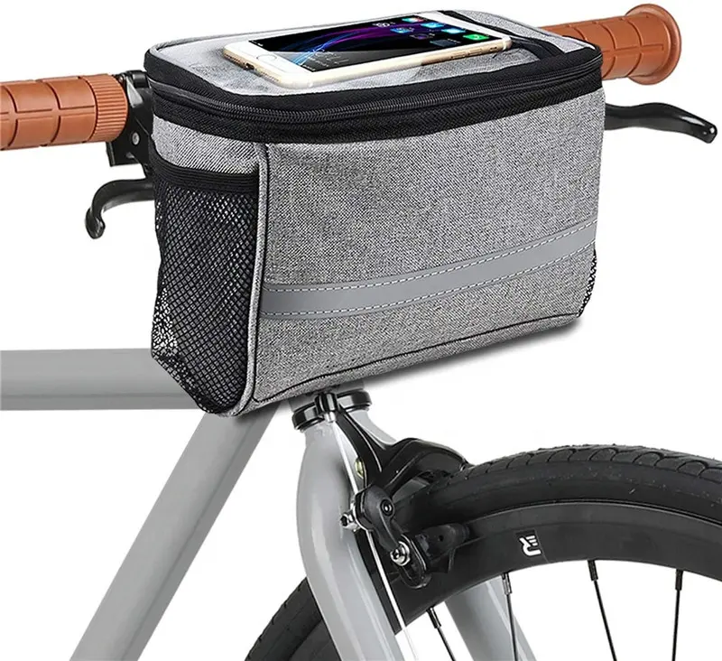 Factory price Travel Storage Shopping Bicycle And Bike Frame Pannier Bag