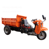 Tricycle diesel avec capacité de charge de 3 tonnes Camion léger Tricycle à trois roues