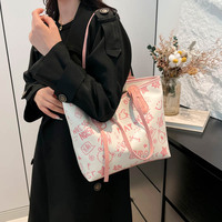 Sac fourre-tout de luxe en PU pour femme 2026, avec fermeture éclair, design durable et imperméable, tendance mode, usage quotidien