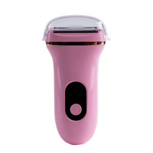 Recortadora <span class=keywords><strong>de</strong></span> vello eléctrica inalámbrica para mujer, afeitadora <span class=keywords><strong>de</strong></span> precisión para la línea del bikini con protector <span class=keywords><strong>de</strong></span> seguridad y luz LED para <span class=keywords><strong>piel</strong></span> <span class=keywords><strong>sensible</strong></span> - Product Image 1