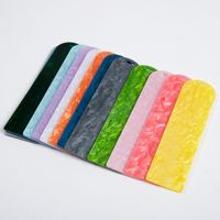 Signets de paillettes acryliques scintillants colorés accessoires de lecture Bling personnalisables cadeaux pour les amateurs de livres