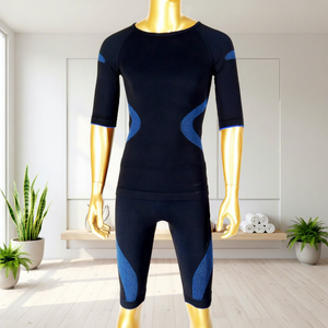 Chaleco <span class=keywords><strong>de</strong></span> Ejercicio Blue Miha Ems, Traje <span class=keywords><strong>de</strong></span> Entrenamiento Inalámbrico para Gimnasio, Traje <span class=keywords><strong>de</strong></span> Entrenamiento Ems, Ropa <span class=keywords><strong>de</strong></span> Electroestimulación - Product Image 1