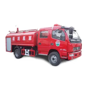 Dongfeng अग्निशमन पानी बंदूक आग ट्रक 5000 लीटर नई अग्निशमन पानी PUMPER आग ट्रक