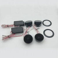 Super Power 120W Speaker Audio mobil Mini Tweeter 25mm kubah mobil dengan besi dan bahan logam