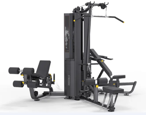 Stasiun Kebugaran Multi Stack Tipe Baru Peralatan Kebugaran Profesional 3 Stasiun Multi Fungsi Gym - Product Image 3