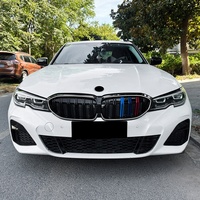 Para BMW E90 E91 F30 F31 F35 G20 G21 G28, Rejilla Delantera con Luces LED, Piezas de Modificación Exterior