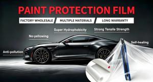 <span class=keywords><strong>Film</strong></span> de protection de peinture automobile TPU PPF super hydrophobe, haute brillance, 1,52 cm * 15 m, auto-réparateur, installation facile, anti-jaunissement, garantie 10 ans - Product Image 2