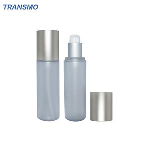 Bouteilles pulvérisatrices en plastique en gros, flacon cosmétique transparent à pompe, flacon de lotion vide, conteneur de voyage, étiquette privée - Product Image 1
