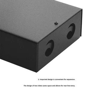 4-Port <strong>LC</strong> Connector <strong>Single</strong> <strong>Mode</strong> <strong>Pigtail</strong> Adapter 8-Core Fiber Optic Terminal Box with Patch Panel for FTTH Networks Gpon Use - Product Image 2