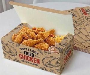 Custom Logo Food Grade Kids Happy Meal Box Portable Cardboard Paper Takeout Box Disposable Fast Food Packaging for Kids - Product Image 5