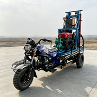Machine de forage de puits profonds à moteur diesel, petite, pour zones de forage isolées, avec des performances fiables