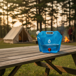 Bolsa de Agua Plegable de 3L con Grifo y Asa, Bolsa de Almacenamiento Compuesta a Prueba de Fugas con Impresión Personalizada - Product Image 2