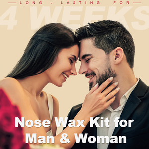 ชุดแว็กซ์กำจัดขนจมูกและใบหน้าไม่เจ็บปวดสำหรับผู้ชายที่มีสารก่อภูมิแพ้ - Product Image 5
