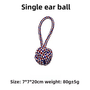 Juguetes para Masticar para Perros Zoyi Pet Fun, Juego de Cuerdas de Algodón Anudadas, Ecológicos, Duraderos e Interactivos para Perros Pequeños y <span class=keywords><strong>Gatos</strong></span>, Uso Diario - Product Image 6