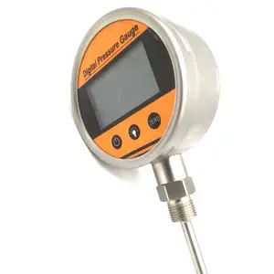 Fabrik preis OEM 0-100MPa Luft Öl Wasser Batterie Digitales Manometer Öl gefülltes Manometer Digitales Manometer