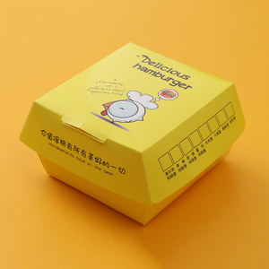 Scatola Grande per <span class=keywords><strong>Hamburger</strong></span>, Consegna di Prodotti da <span class=keywords><strong>Forno</strong></span>, Catering, Scatola per <span class=keywords><strong>Hamburger</strong></span> e Pollo Fritto da Asporto, Scatola all'Ingrosso per <span class=keywords><strong>Hamburger</strong></span> - Product Image 4