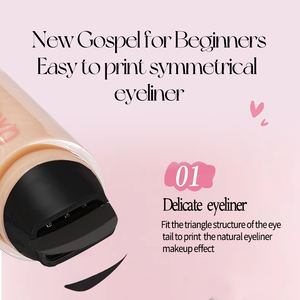 อายไลเนอร์แบบน้ำสีน้ำตาลธรรมชาติ วีแกน กันน้ำ ติดทนนาน แบบหมุนได้ ใช้ได้ทั้งตาซ้ายและขวา รูปแบบดินสอ - Product Image 2