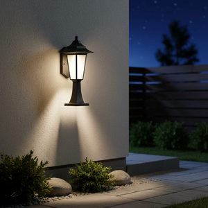 Faro da parete in plastica nera 1xE27 (Horoz 2073510-N) - Product Image 3