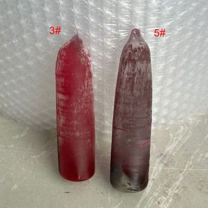Vente en gros de rubis synthétiques en corindon brut, cylindres non taillés, matière première pour la fabrication de bijoux DIY - Product Image 2