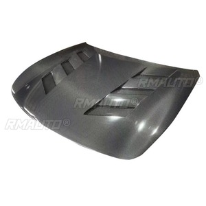 Cubierta de motor con apariencia de fibra de carbono real para Infiniti G37 2007-2013, kit de carrocería, accesorios para automóvil - Product Image 6