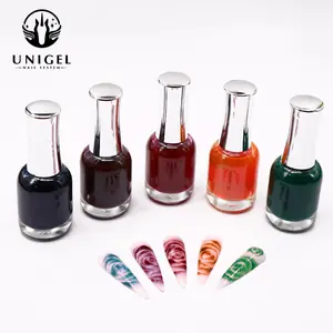 Unigel-عبوة حبر زهر مزهر سائل 15 مللي بالجملة بملصق خاص