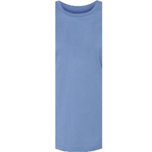 T-shirt à manches courtes col rond pour femme, style streetwear, respirant, écologique, en molleton uni 280g gris - Product Image 3