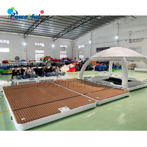 4x2x0.2m barca gonfiabile barca galleggiante piattaforma jet ski motoscafo EVA dock aqua <span class=keywords><strong>bana</strong></span> - Product Image 1
