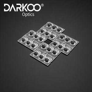 Lentes Ópticas LED de Alta Potencia de 1W 3W 160*80 Grados 6 en 1 con <span class=keywords><strong>PMMA</strong></span> o PC, Precio de Fábrica de Fabricantes de Lentes Ópticas - Product Image 2