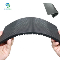 Módulo LED Flexible P1.53 P1.86 P2 P2.5 P3.076 P4, Pantalla LED Publicitaria Flexible para Cafetería