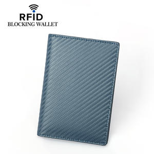 กระเป๋าใส่หนังสือเดินทางแบบมีที่ป้องกันด้วย RFID หนัง PU แฟชั่นกระเป๋าเก็บเอกสารการเดินทางกันน้ำสำหรับใส่เอกสารรับรอง - Product Image 4