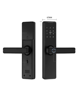 Serrure intelligente sans clé à code numérique par empreinte digitale pour portes en bois/acier/aluminium, carte mémoire, application Tuya avec mot <span class=keywords><strong>de</strong></span> <span class=keywords><strong>passe</strong></span> - Product Image 3