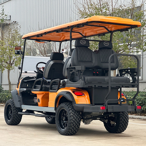 Chariot <span class=keywords><strong>4</strong></span> places électrique de visite guidée de <span class=keywords><strong>golf</strong></span> juridique de route 48v personnalisé mouvement vers l'avant - Product Image 5