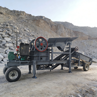 Nouveau Concasseur à Mâchoires Diesel PE250X400 Haute Performance avec Moteur à Engrenages et Roulement pour Carrière de Minerai, Gravier, Calcaire et Granit