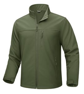 Custom Logo <strong>Tactical</strong> <strong>Soft</strong> <strong>Shell</strong> <strong>Jacket</strong> Windbreaker Waterproof <strong>Jacket</strong> Winter Bomber Zip Up <strong>Jacket</strong> Men - Product Image 3