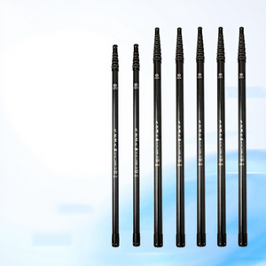 Carbon Fiber Fishing Cage Retractable 3 Sections Short Section Positioning - Product Image 1