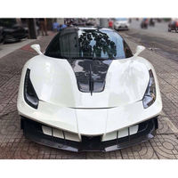 Kit carrosserie de style Mish adapté pour 488 Upgrade, kit carrosserie en fibre de carbone de haute qualité pour 488 GTB