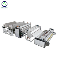 Machine à rembobiner le papier toilette entièrement automatique à prix d'usine, rembobineuse de rouleaux jumbo avec gaufrage et perforation