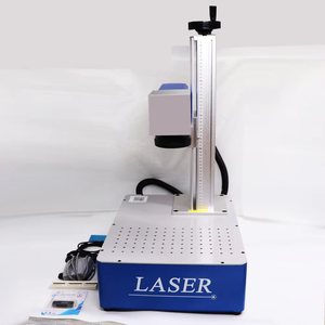 Machine de gravure et de découpe laser à fibre CNC pour bijoux, à mise au point automatique, pour or et argent, refroidie par air, portable, de table, DWG DST, garantie 2 ans - Product Image 1