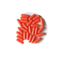 Capsules végétales dures vides colorées de taille 0 personnalisées en Chine