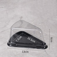 Boîte à bonbons en plastique transparente jetable avec logo personnalisé, en PVC, de qualité alimentaire, pour chocolat, biscuits, pâtisseries, emballage, conteneur, gobelet