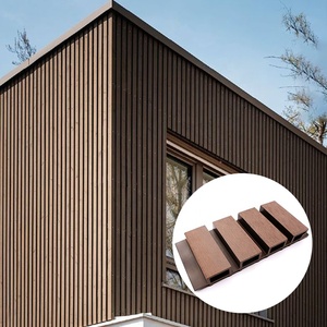 Miglior prezzo 3D grano di legno WPC <span class=keywords><strong>rivestimento</strong></span> della parete in PVC composito pannelli a parete plancia - Product Image 2